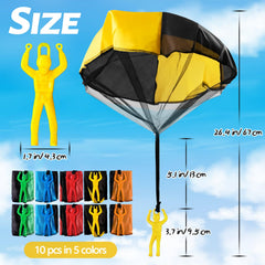 OJYUDD green parachute toy for outdoor fun with friends
