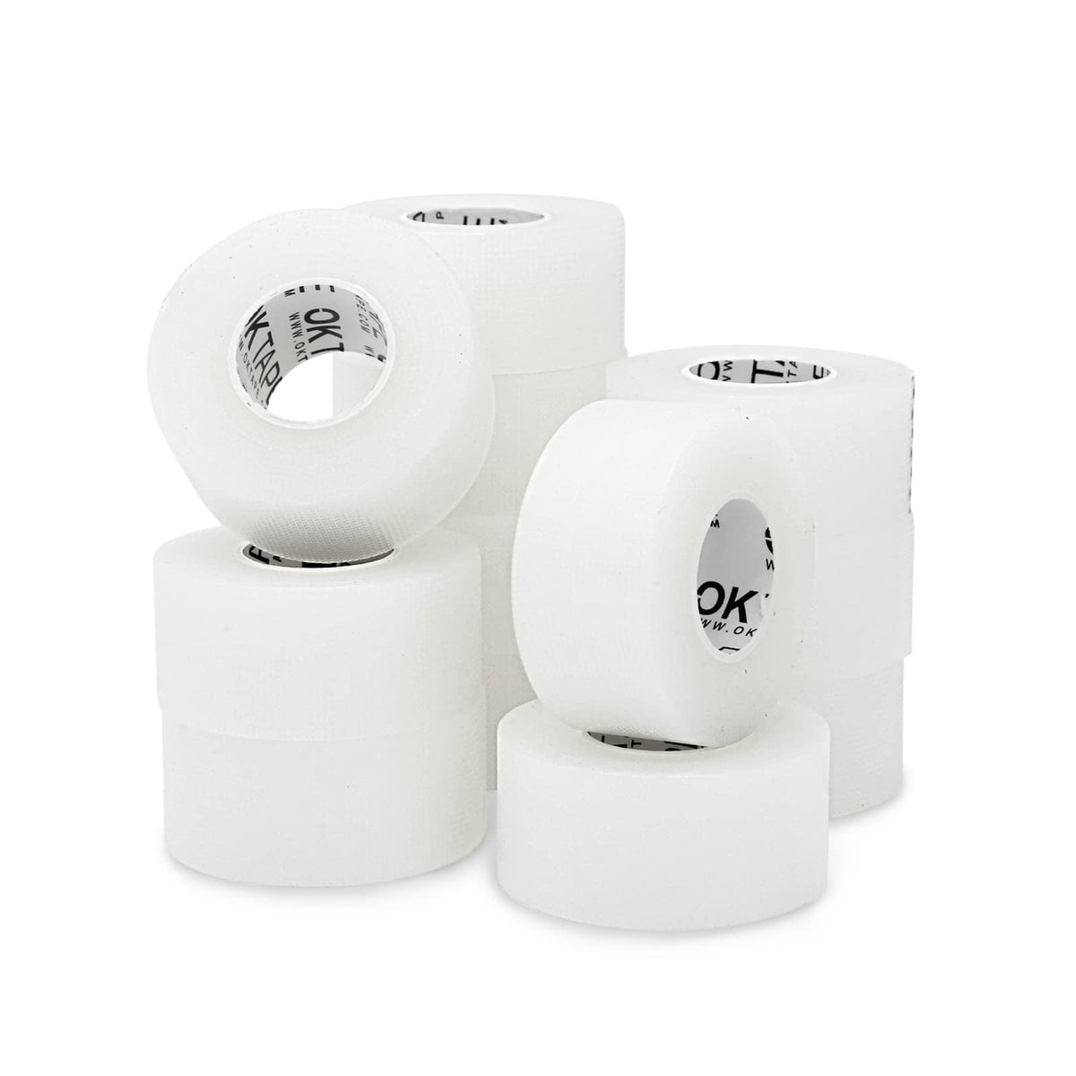 OK TAPE OKPore transparent tape 1in x 10yds offers breathable dressing hold.