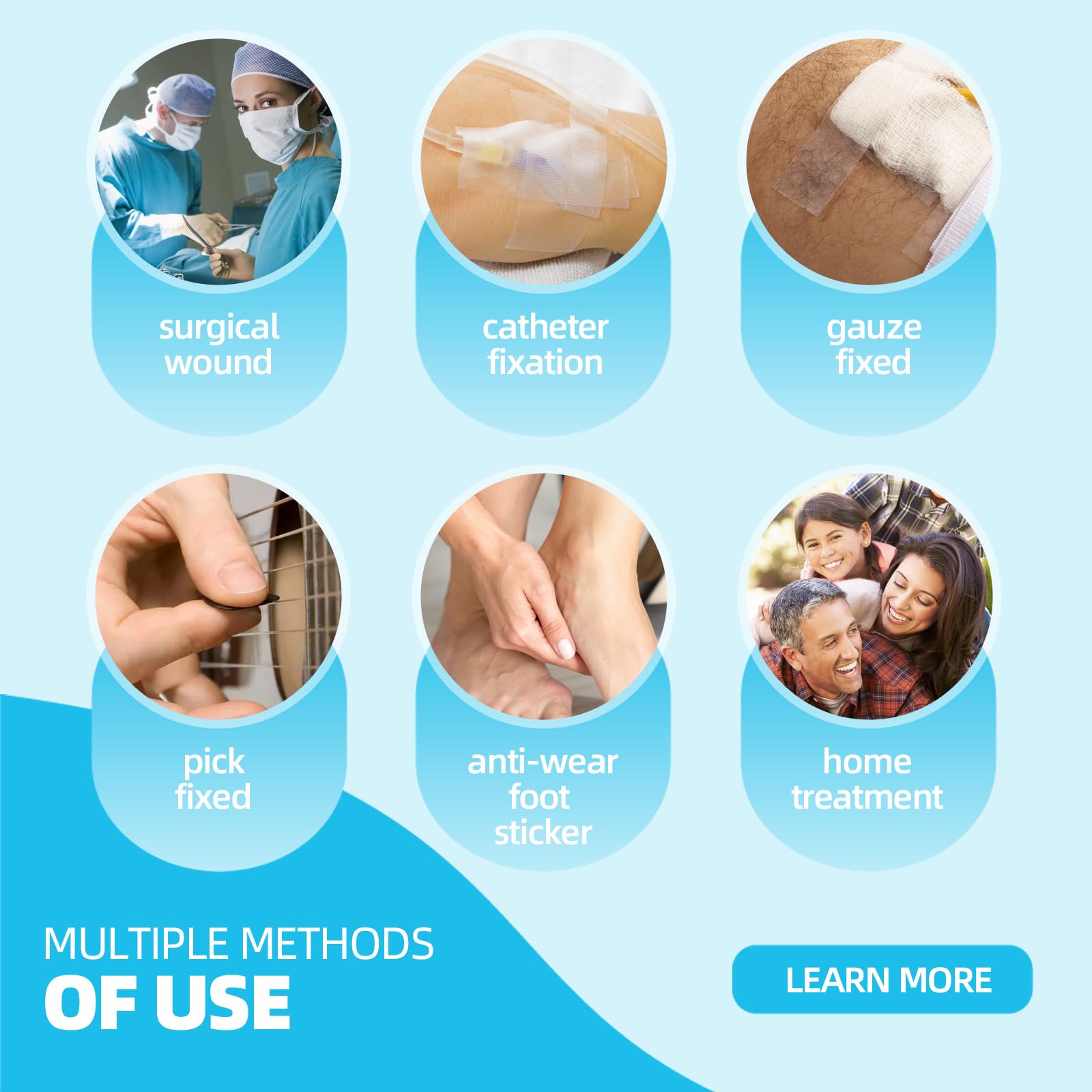 OK TAPE OKPore 1in x 10yds supports reliable wound care tasks.