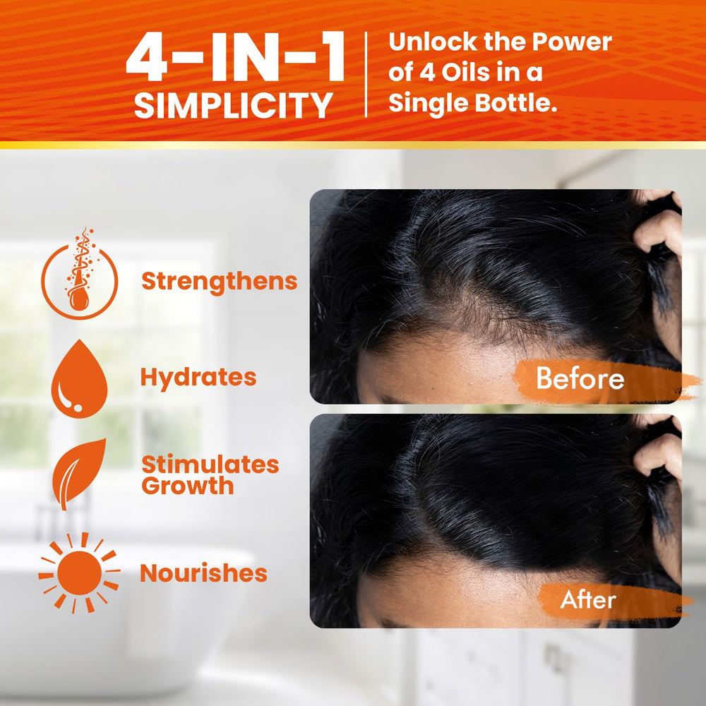 Okaga Batana Oil silky, frizz-free hair after styling.