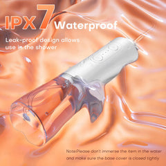 OKALA Pulse-jet delivers effective debris removal between teeth.