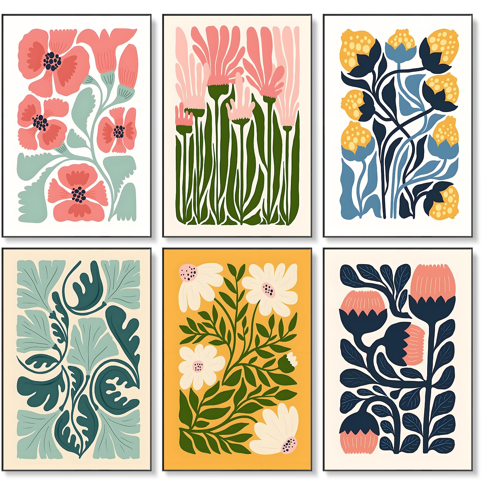 Okarina flowers kit on canvas for relaxing at home and creative expression.