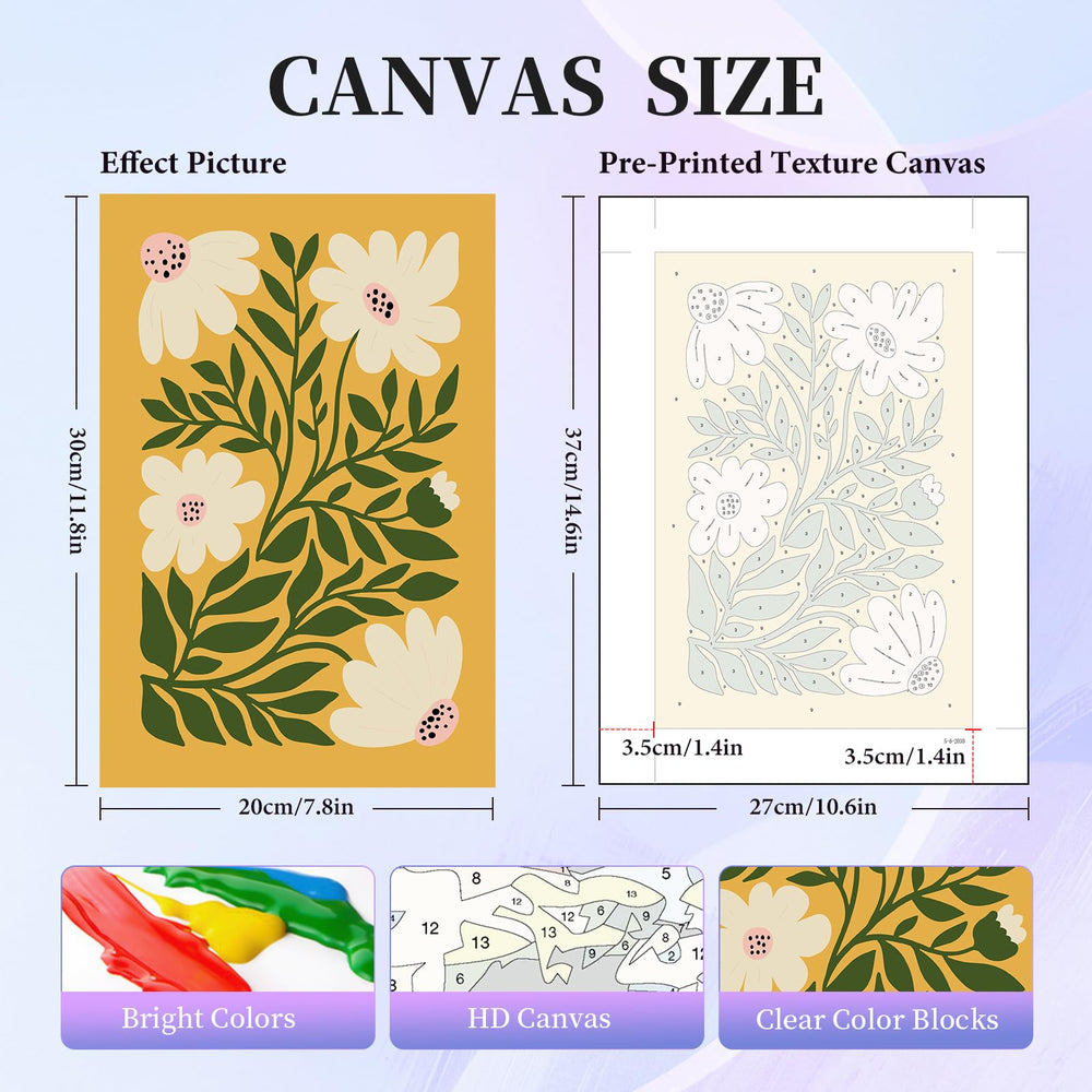 Okarina paint by numbers kit accessories with brushes and guides for easy setup.