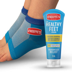 O'Keeffe's Healthy Feet Heel Repair Kit pack shot for at-home care and bundling benefit.