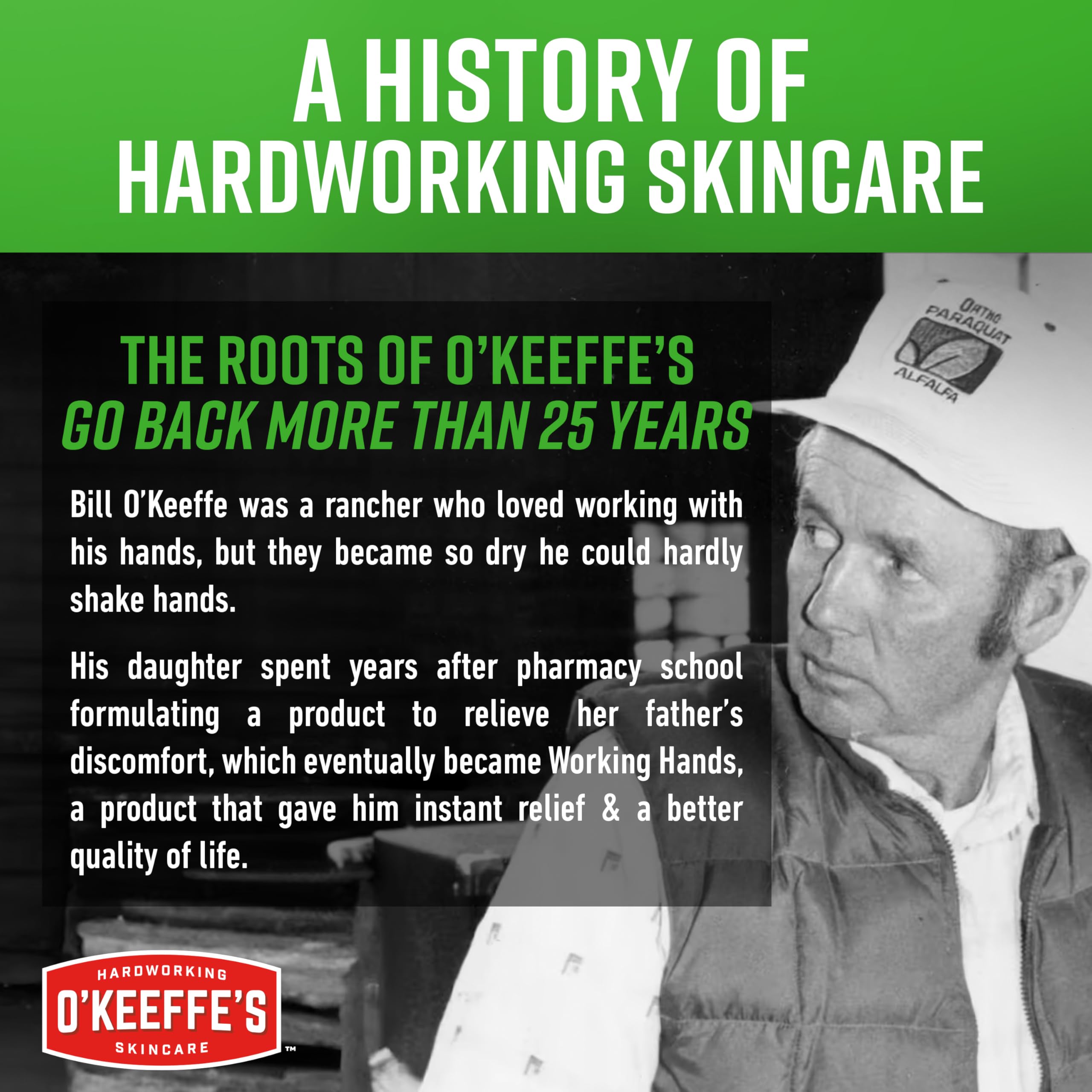 Lips being treated with O'Keeffe's Lip Repair for a flexible barrier.
