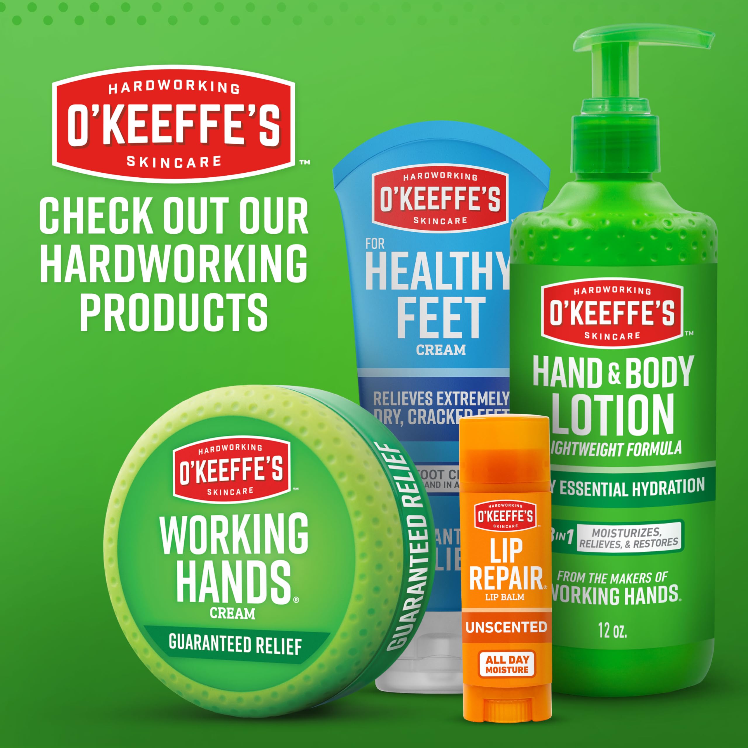 Fresh seal opened for O'Keeffe's Lip Repair night treatment, ready for use