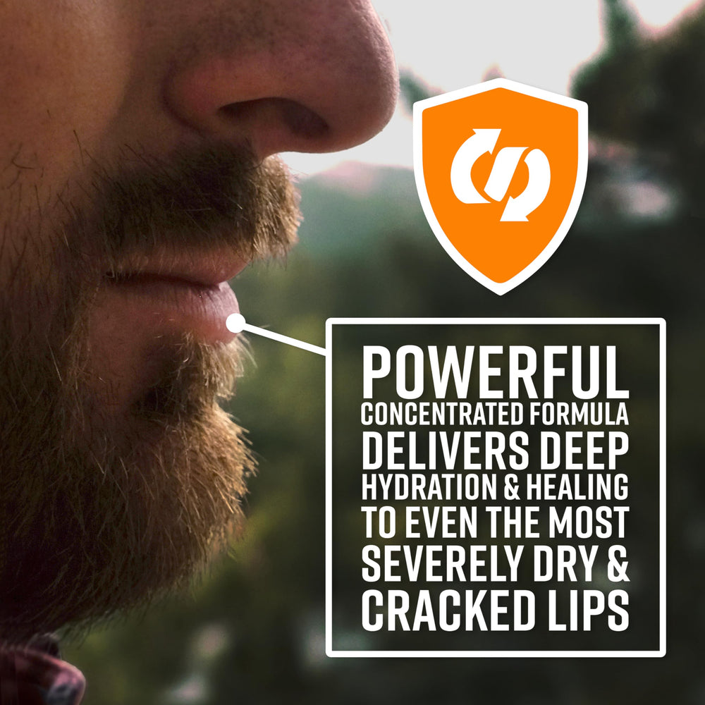 Two-pack of O'Keeffe's Lip Repair night treatment on a shelf for convenient value