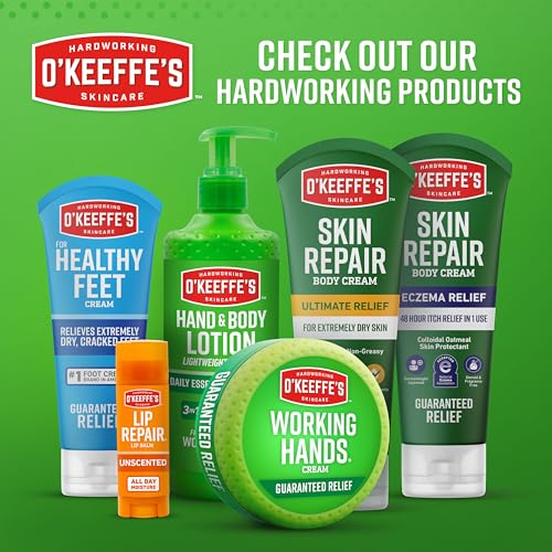 O'Keeffe's non-greasy, quick-absorbing hand cream.