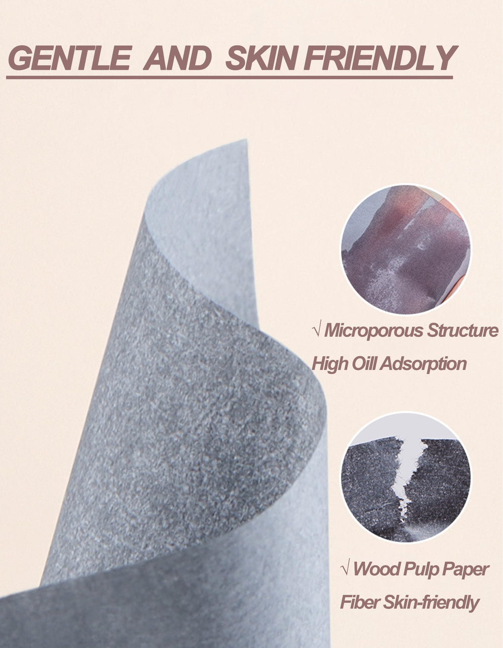 Okerker 300-sheets pack offers generous supply for daily use.
