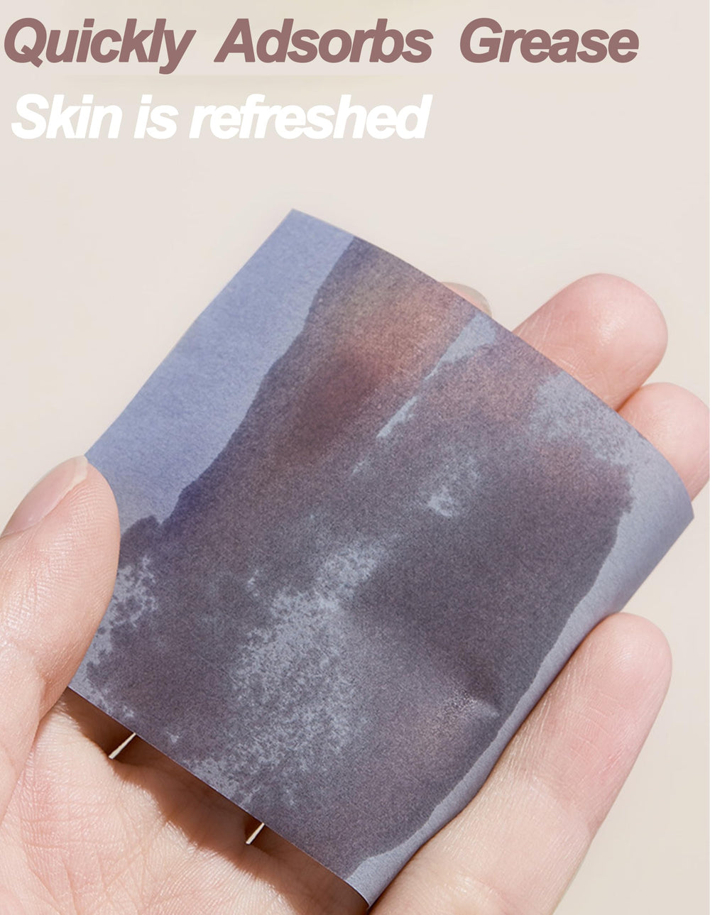 Okerker compact travel case keeps blotting sheets ready on the go.
