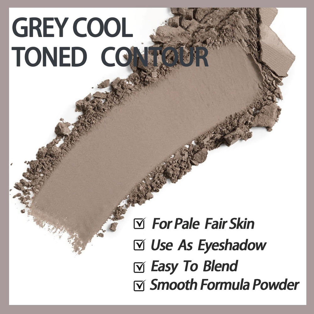 Okerker contour palette with mirror enables easy on-the-go shading and checking.