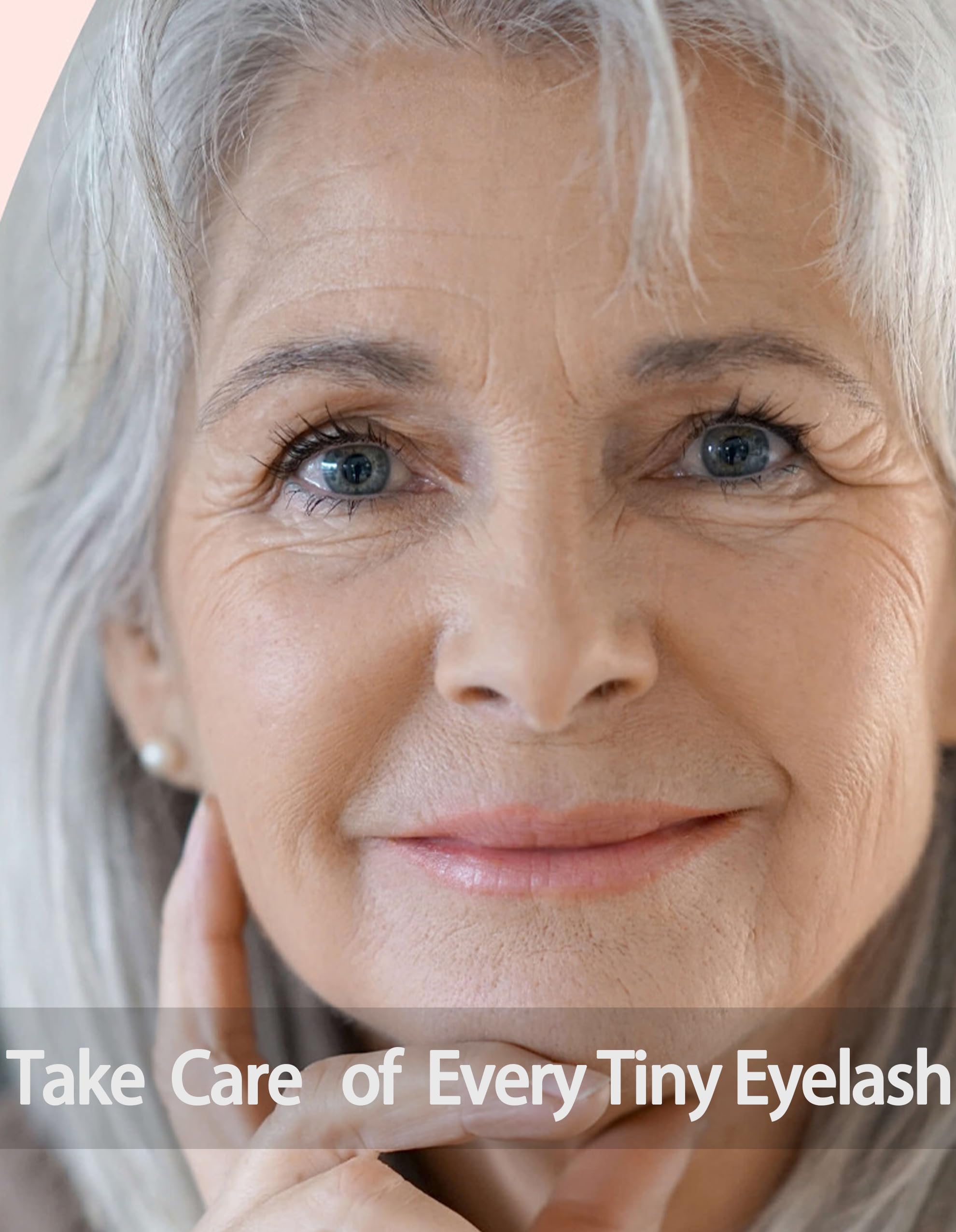 Okerker lower lashes brush prevents clumping while coating every tiny lash.