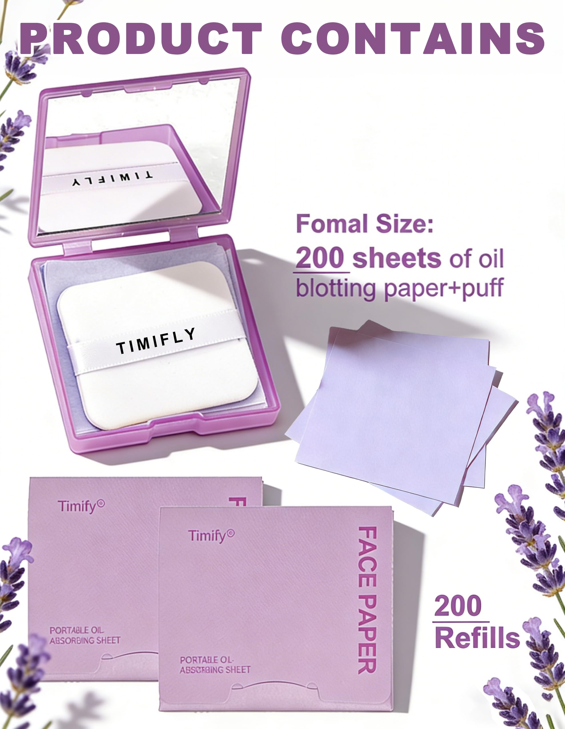 Okerker oil blotting paper absorb close-up showing quick oil absorption.