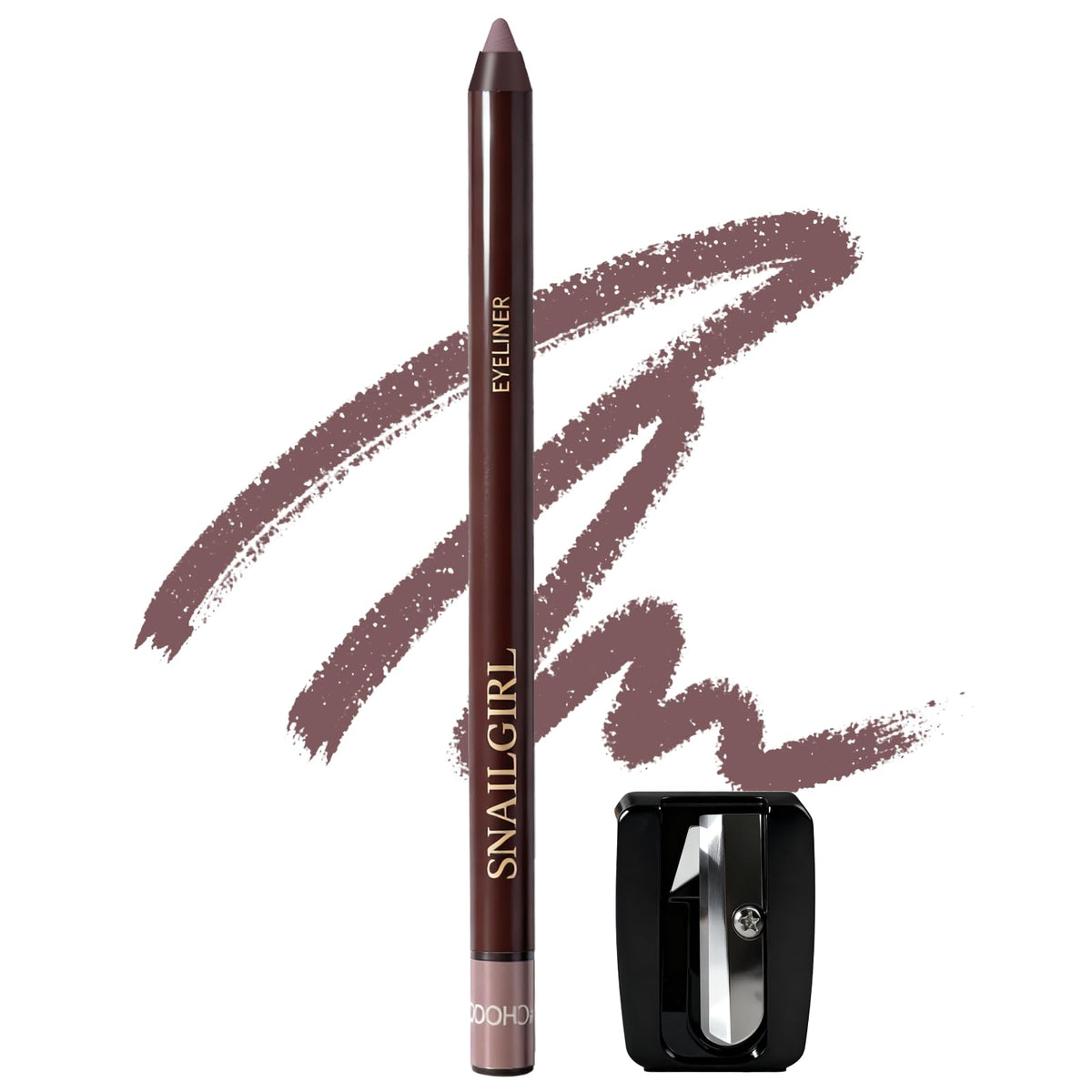 Okerker Plum Gel Eyeliner Pencil plum shade for precise definition