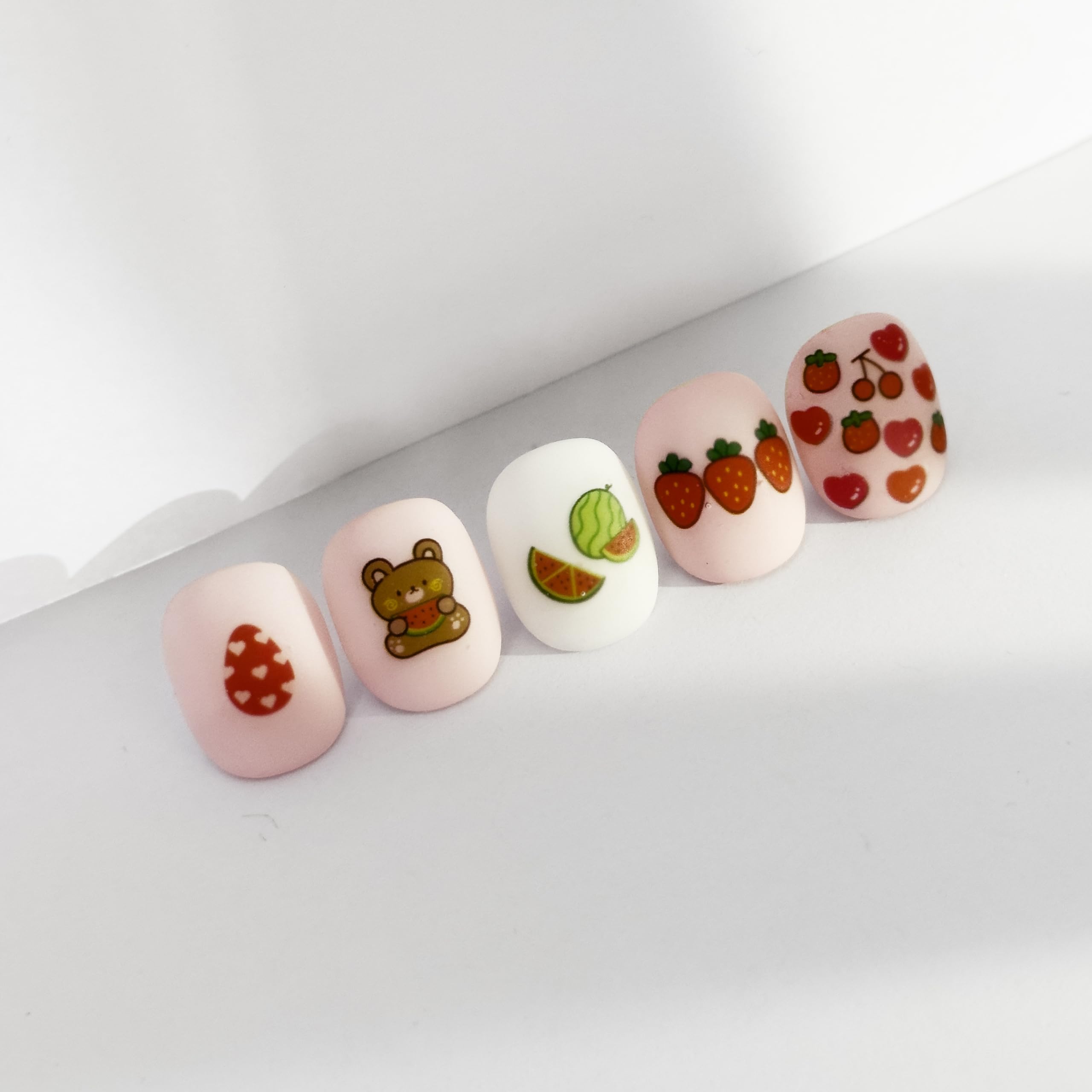 Okiyomi easy-application decals—peel, place, press for mess-free nails.
