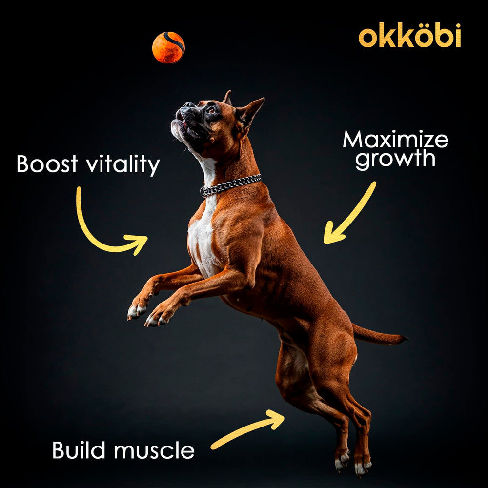 OKKÖBI 11-en-1 Chews approuvé par les vétérinaires et adapté à toutes les races.