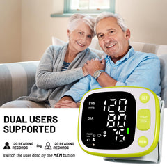 Oklar BP monitor with LED backlit display for easy reading.