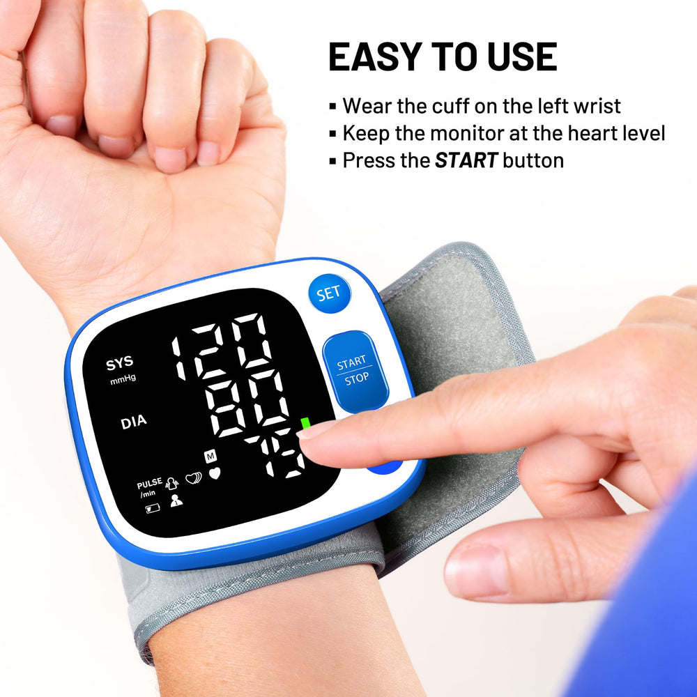 Oklar BP monitor LED backlit display for easy reading