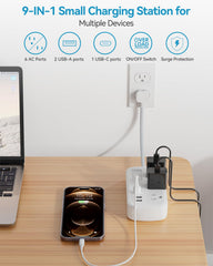 Okleeic flat plug ultra-thin profile close-up for tight spaces