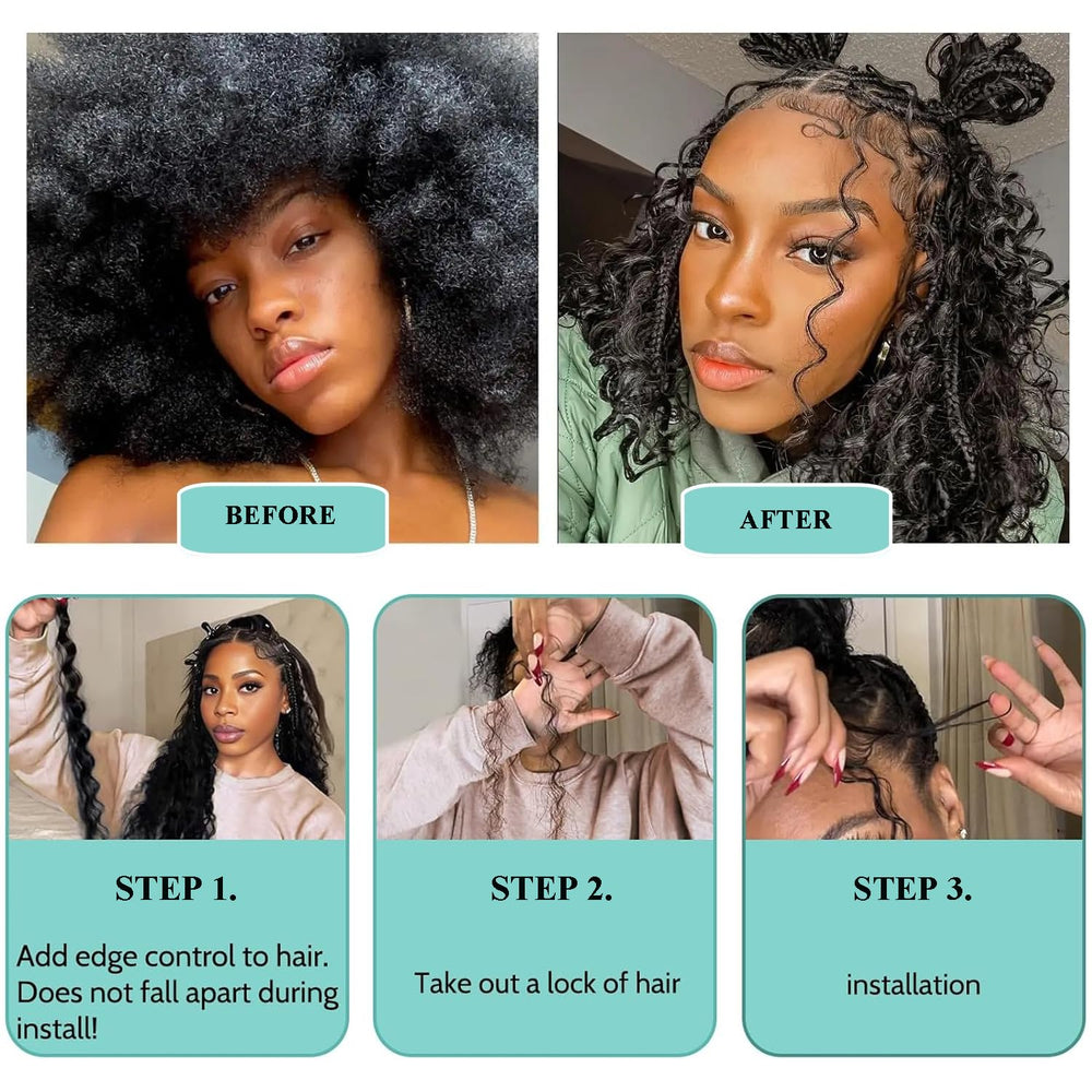 OKVOKV 16-28 inch length options for versatile boho looks.