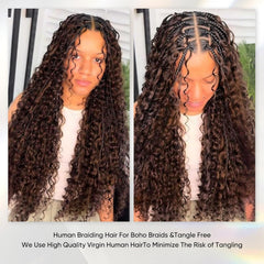 OKVOKV braiding hair 2 20in tangle-free texture for quick braids