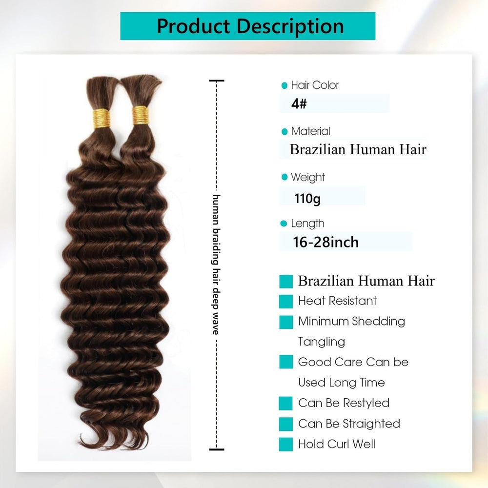 OKVOKV braiding hair 4-27 20in versatile color for boho twists and braids