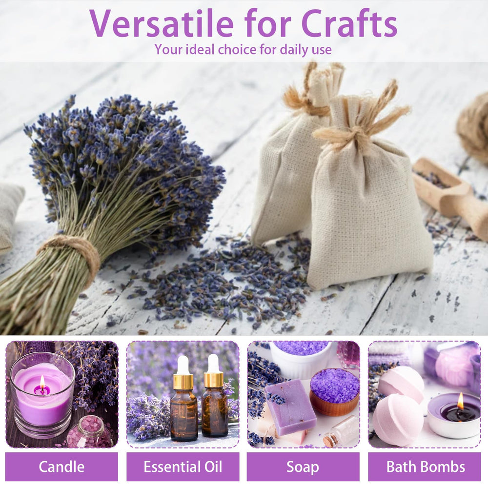 Okxiri lavender for candle making adds a delicate floral aroma