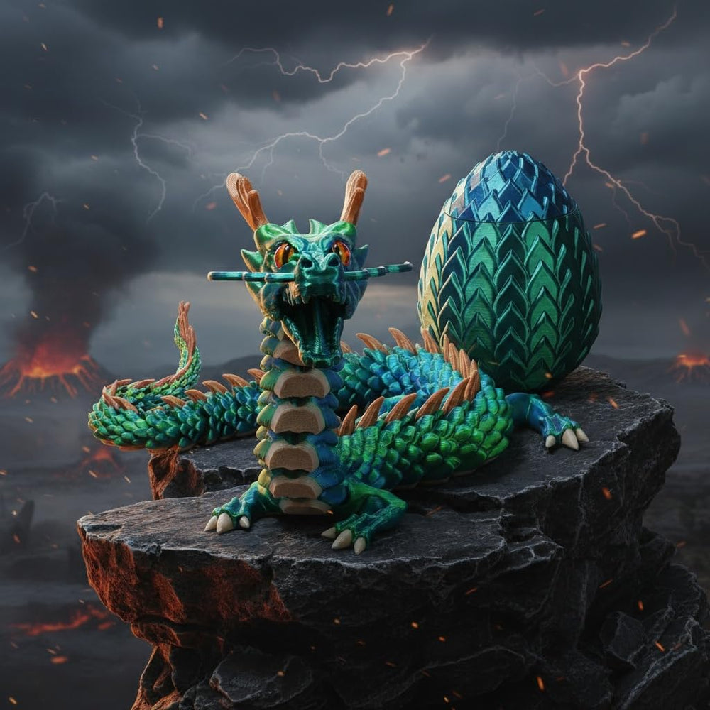 OKYUK dragon egg is gift-ready for fantasy lovers.