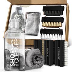 OLAMTAI shoe cleaner kit 10oz bottle for quick on-the-go sneaker cleaning