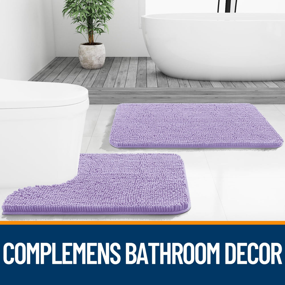OLANLY tub and shower mat anti-slip entrance