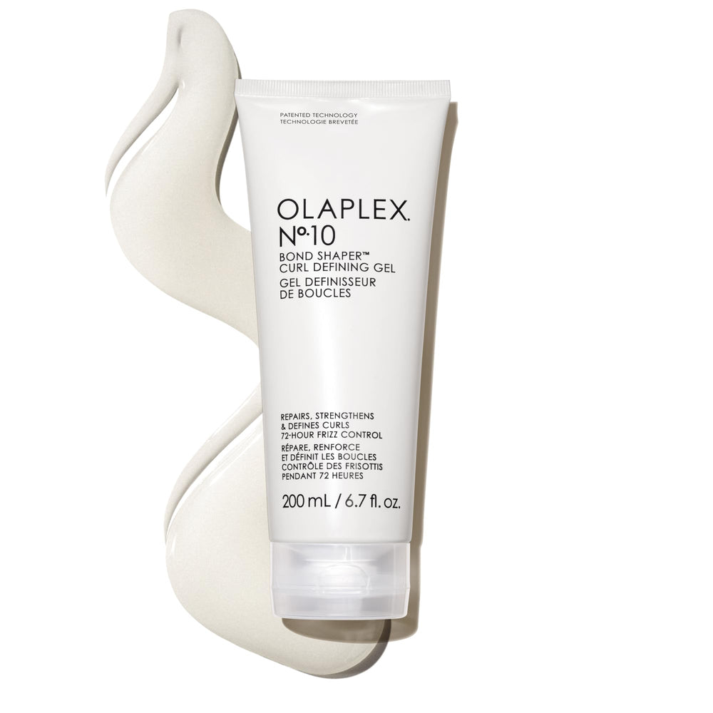 Olaplex No.10 Bond Shaper bottle pump for easy curl definition and frizz control.
