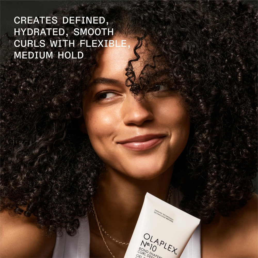 Olaplex No.10 frizz-free-finish captures crunch-free curls with lasting smoothness.