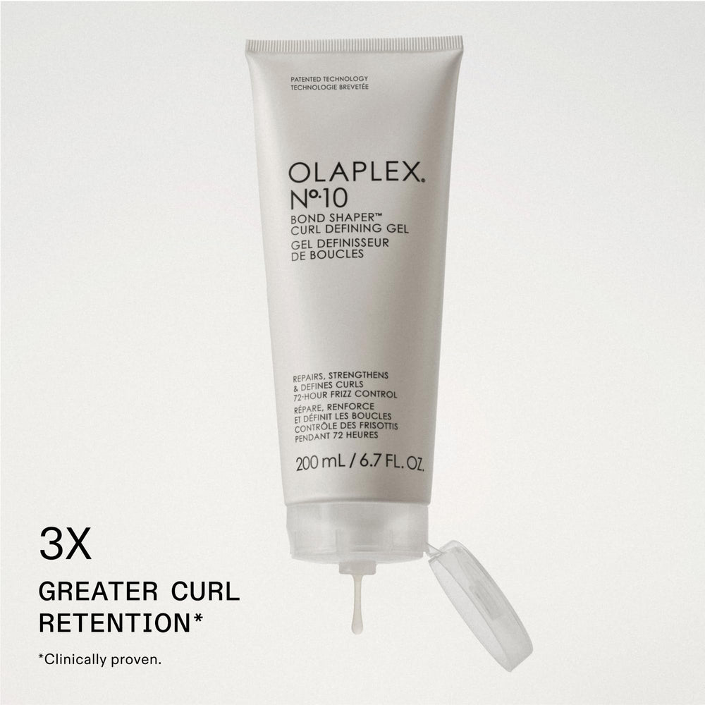 Olaplex No.10 hair-application demonstrates smooth detangling and even distribution.