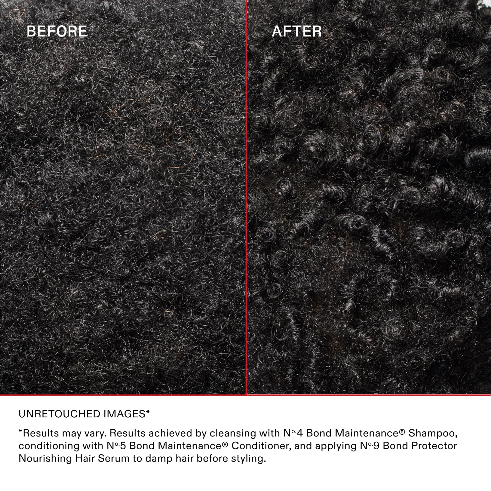 Creamy lather coats hair, leaving a hydrated feel.