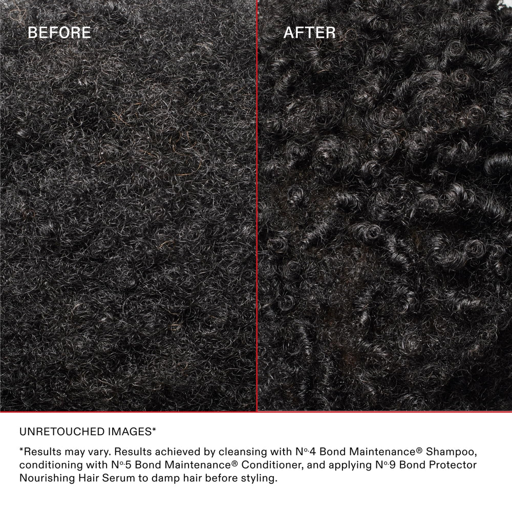 Creamy lather coats hair, leaving a hydrated feel.