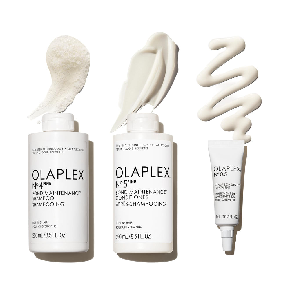 Olaplex N°4FINE bottle for weightless cleansing and gentle volume boost.