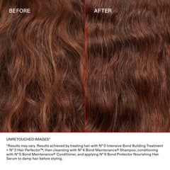 Olaplex No.0 application-nozzle closeup shows fast priming.