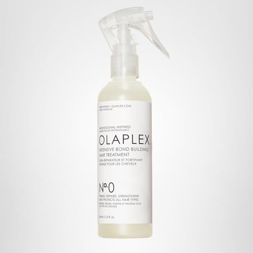 Olaplex No.0 guided treatment shot supports detangling readiness.