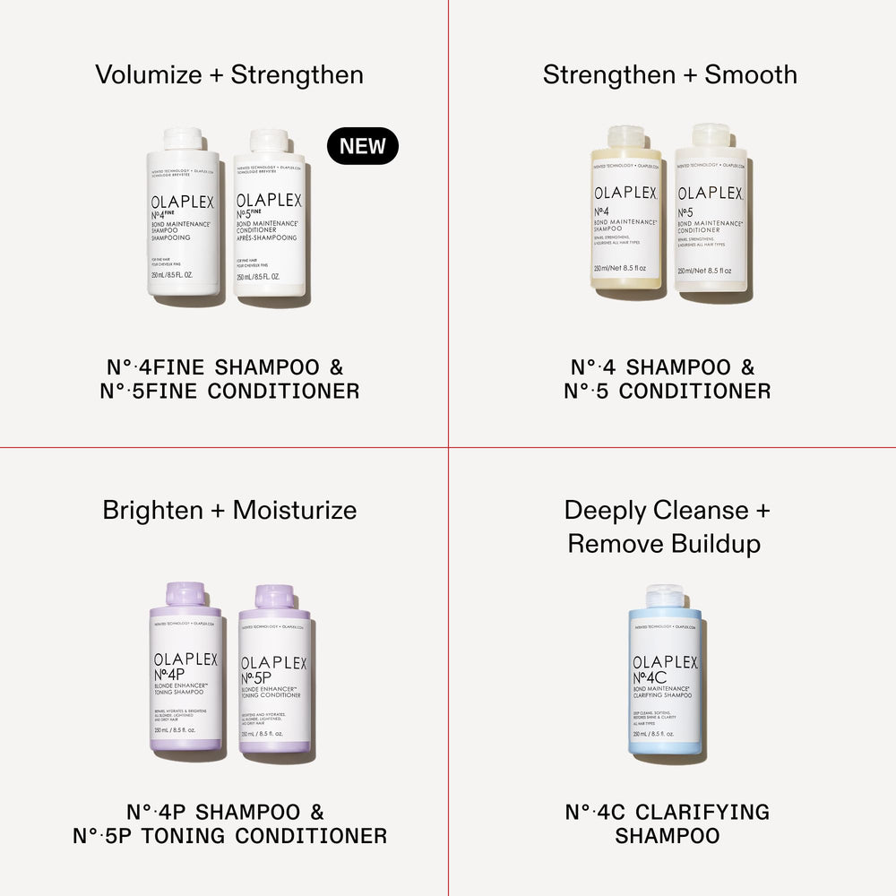No. 4 FINE beside No. 5 conditioner pairing for cohesive system