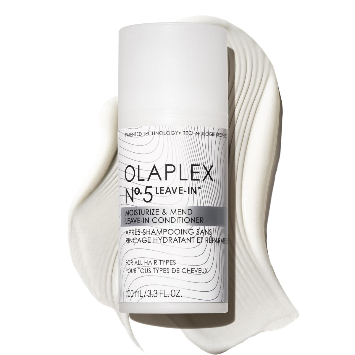 Olaplex No 5 bottle pour for easy, everyday conditioning.