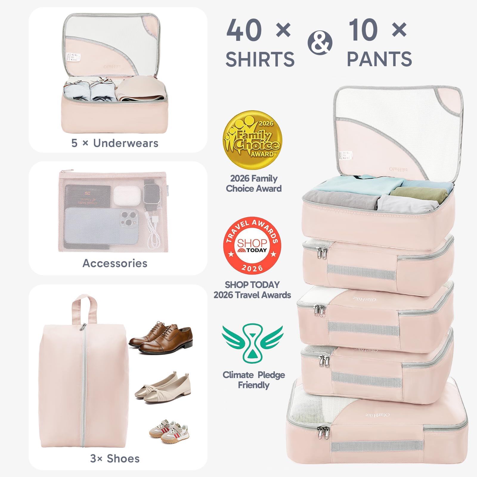 OlarHike laundry bag keeps soiled items separate while traveling.