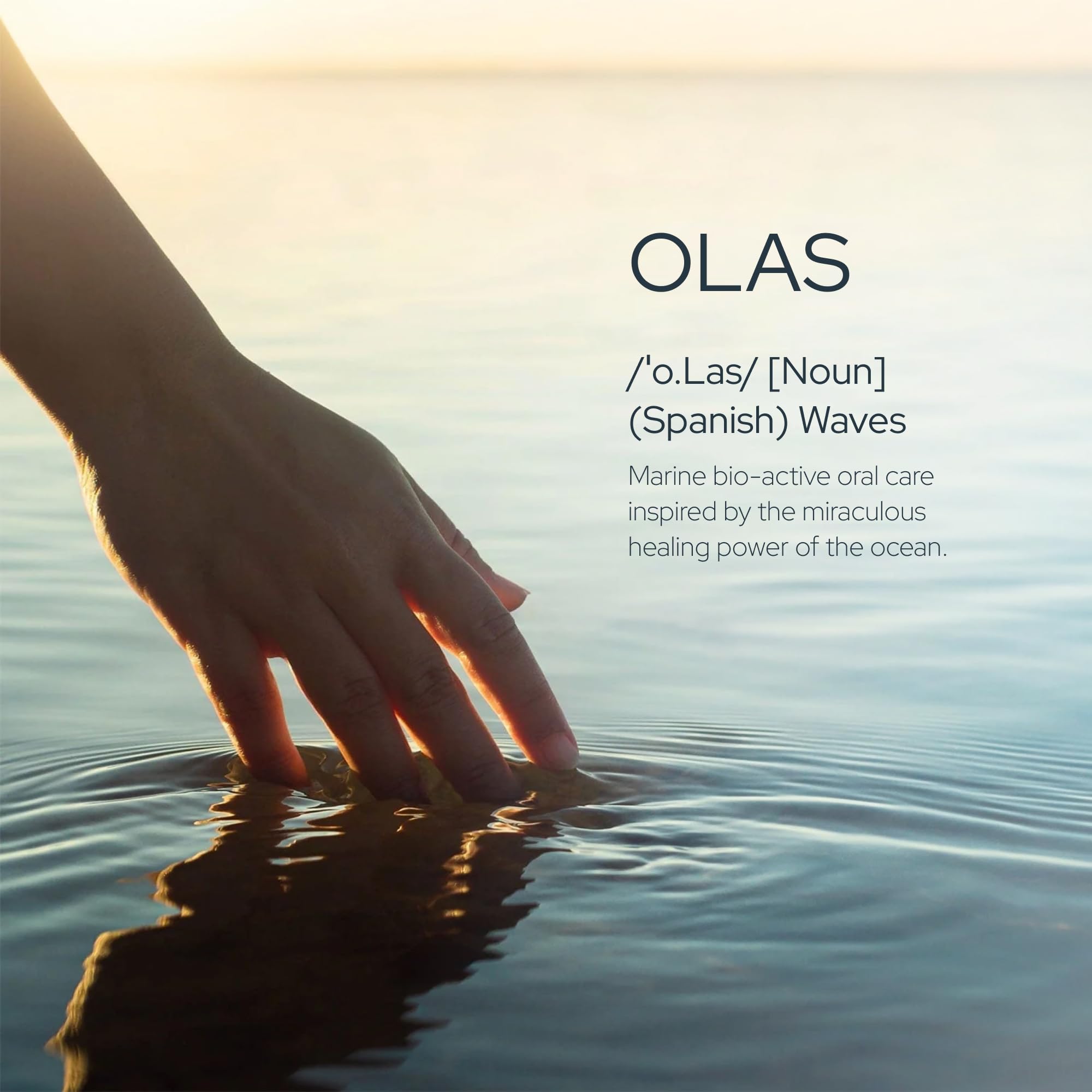 Olas travel-size mouthwash image demonstrates convenient on-the-go fresh breath option