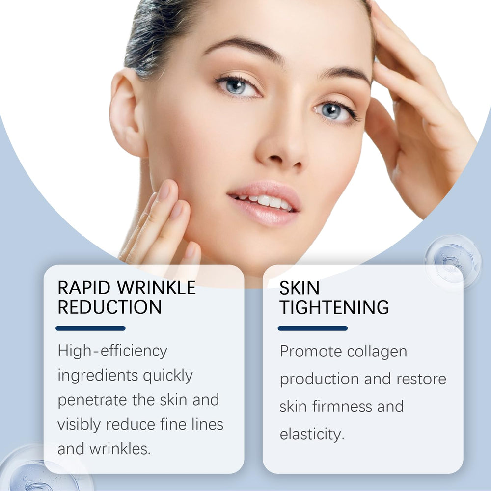 OLAVITA facial serum close-up reveals smooth, refined skin texture.