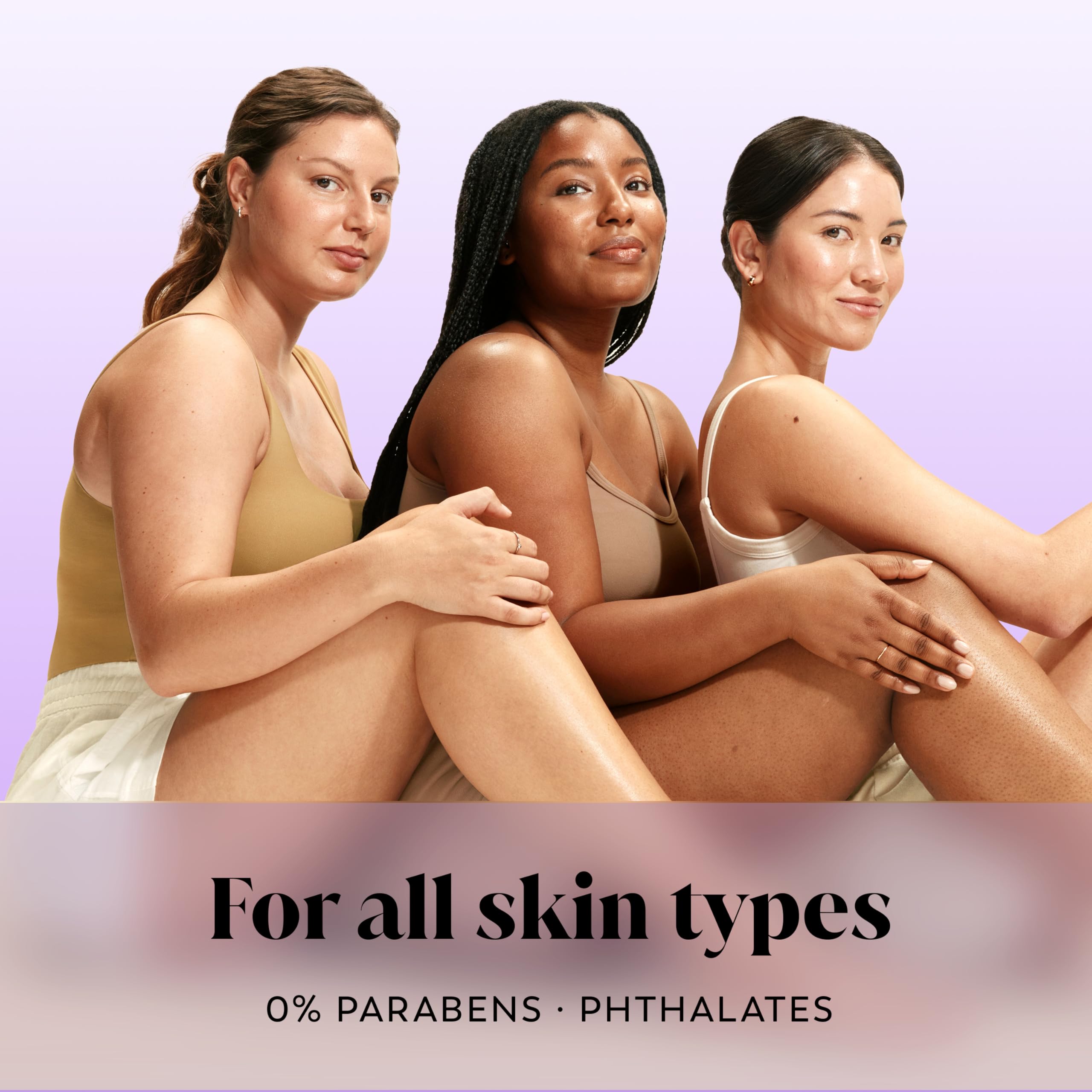 Olay Age Defy all-skin-types-safe label shows suitability for every complexion.