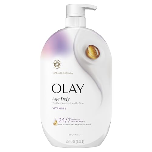 Olay Age Defy luxury-cleanse shot communicates a premium cleansing experience.