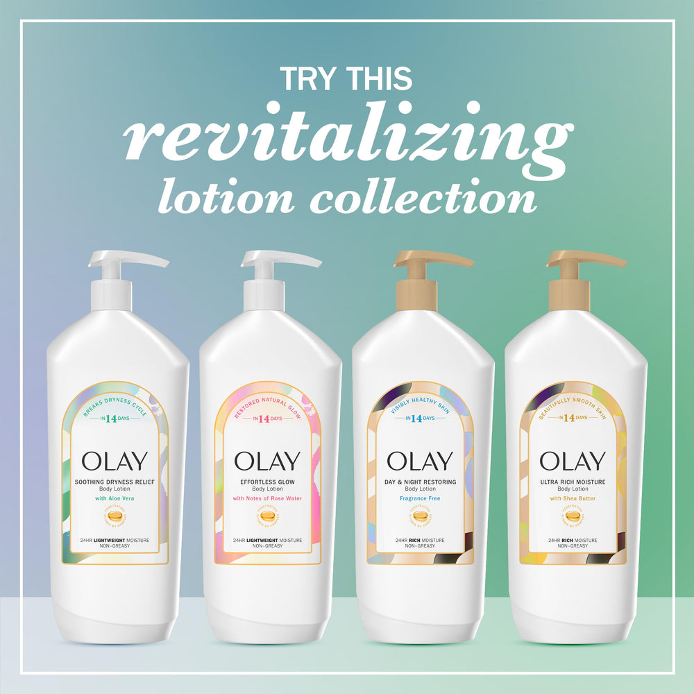 Olay body lotion aloe vera scent evokes fresh soothing feel