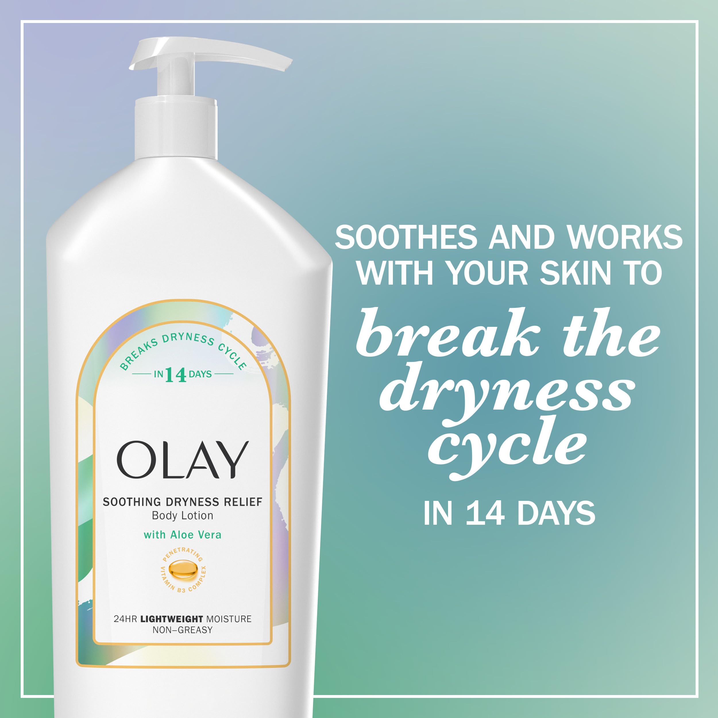 Olay body lotion application on arm demonstrates quick absorption and soft skin