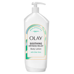 Olay body lotion bottle 18oz highlighting convenient packaging and 24 hour hydration