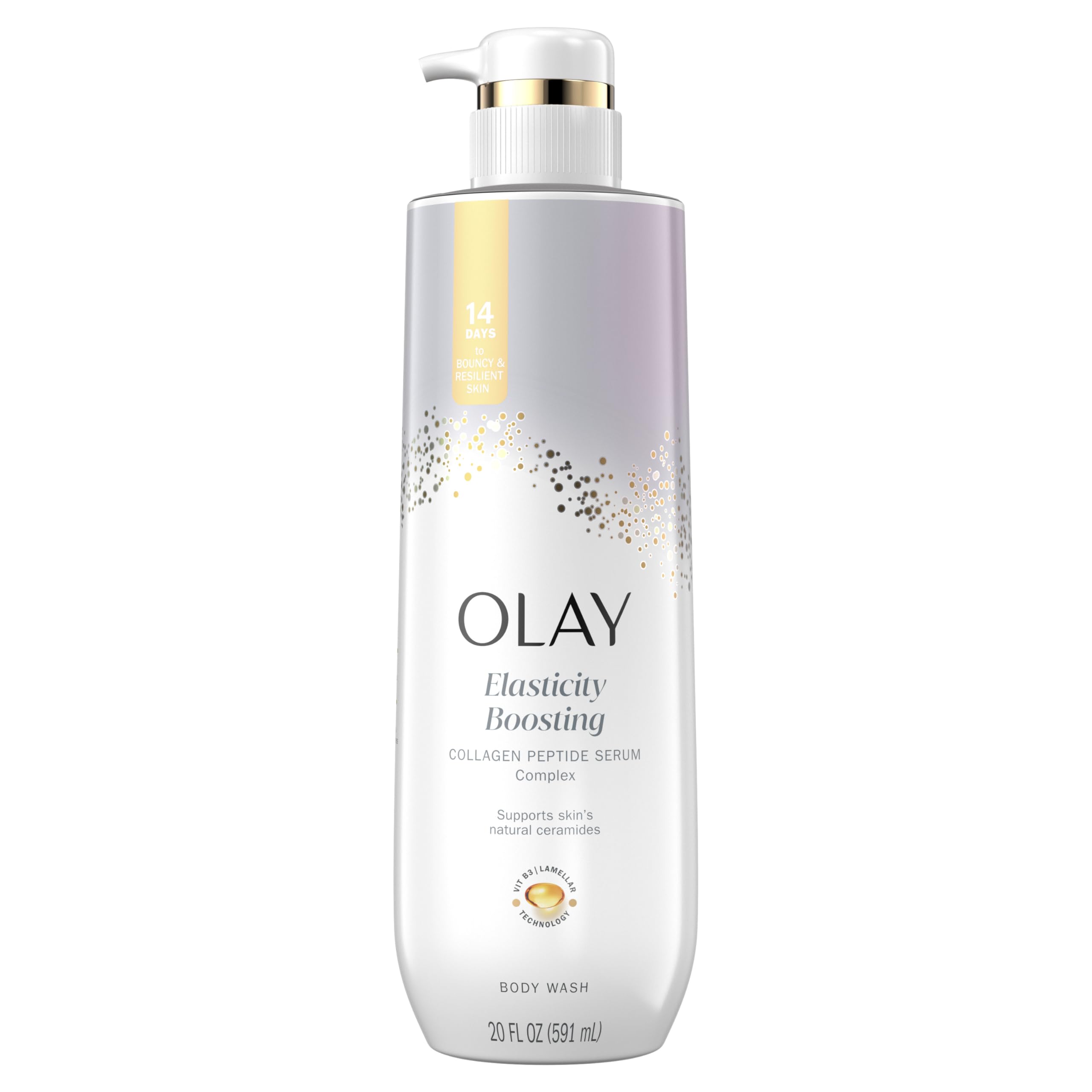 Olay body wash bottle pour for refreshing hydration and smooth skin