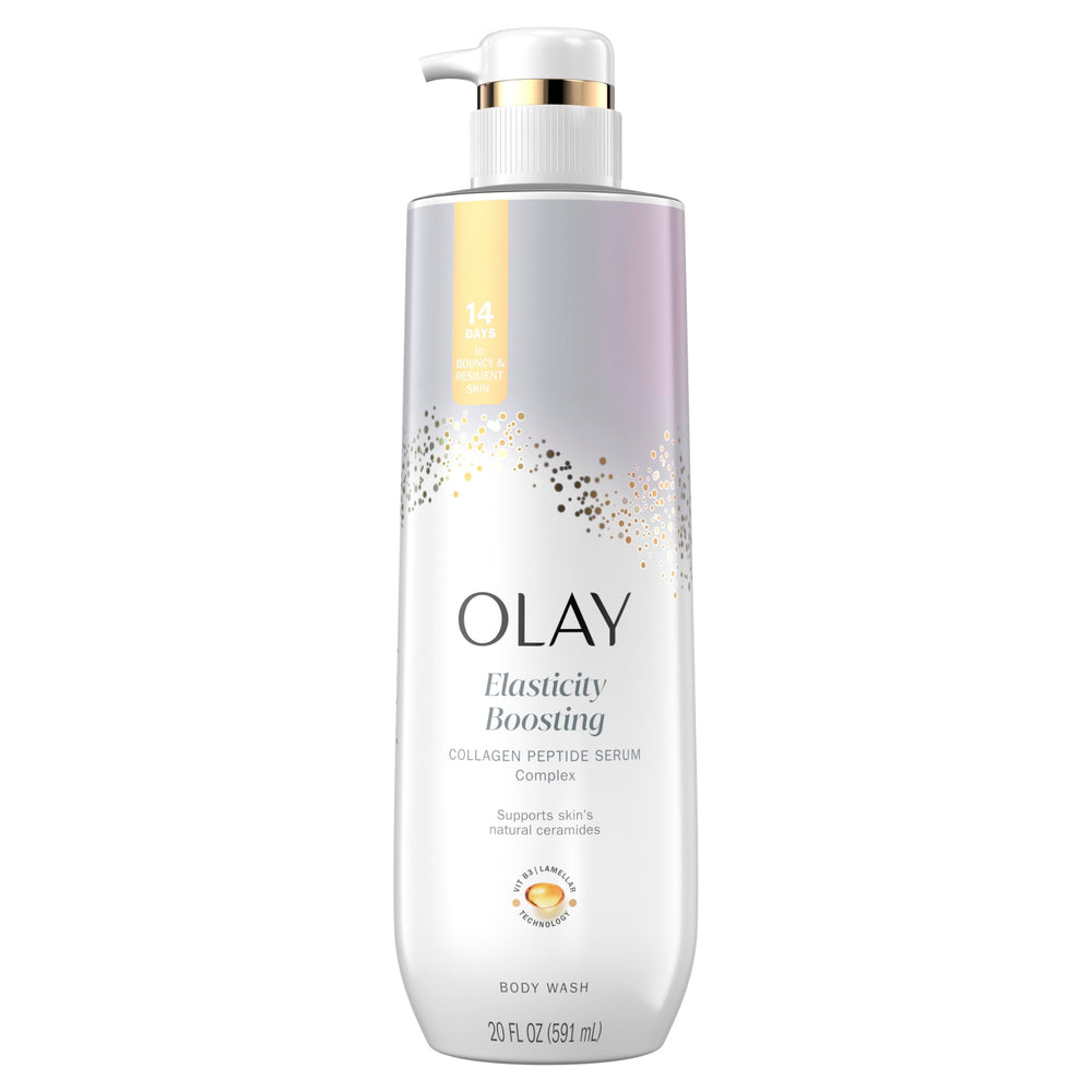 Olay body wash bottle pour for refreshing hydration and smooth skin